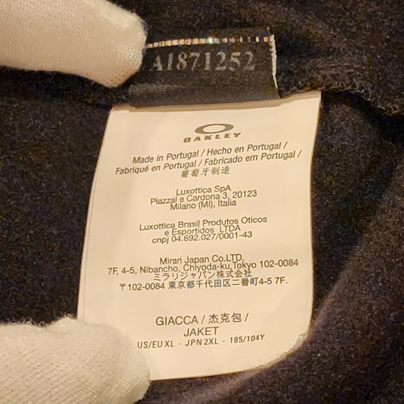 Oakley Thermonuclear Protection Track Jacket/XL/Blk Red - Picture 14 of 15